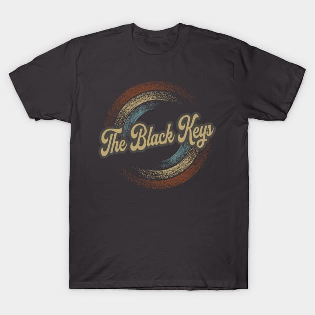 The Black Keys Circular Fade T-Shirt by anotherquicksand